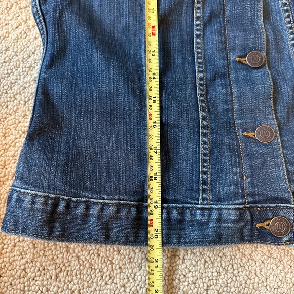 Land’s End Classic Jean Jacket women’s size6-8 - Picture 7 of 7